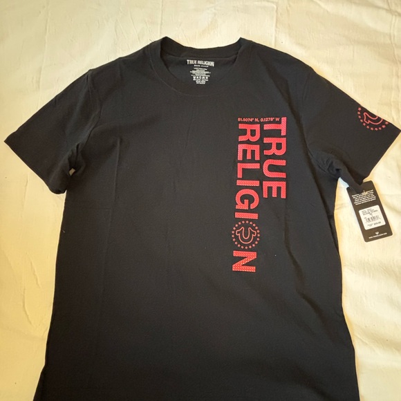 True Religion Other - True Religion Black and Red Graphic Tee